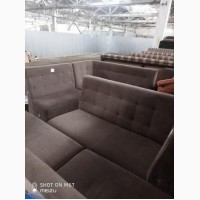 Продам диван б/у п- образный коричневый