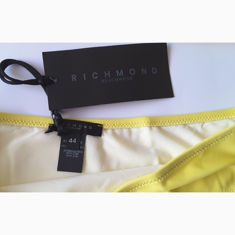 Фото 3. Лимонного цвета купальник richmond 44 размер, s, италия
