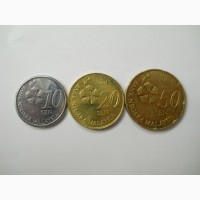 Монеты Малайзии (3 штуки) новый вид