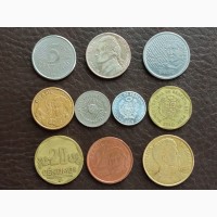 Монети країн Америки 10 шт