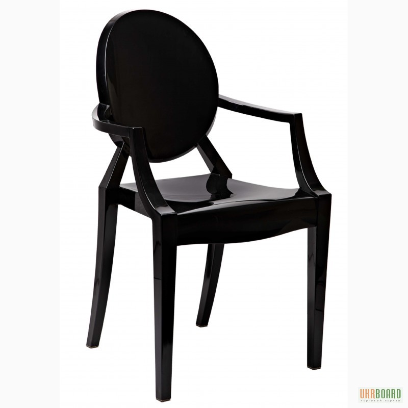 Кресло Классик (Classic) поликарбонат прозрачное, молочное, черное