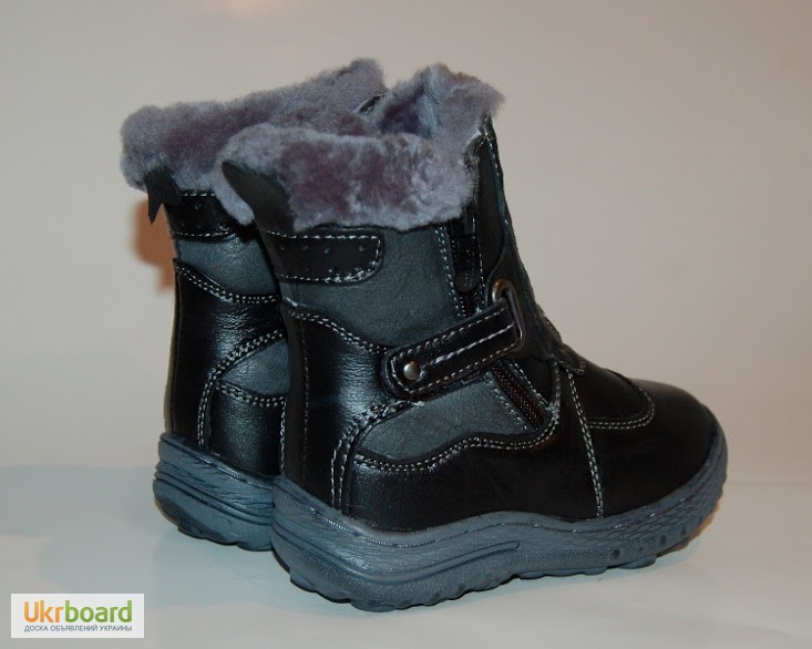 Фото 3. Зимняя обувь для мальчиков CBT.T арт.Т62-1 black с 22-24р