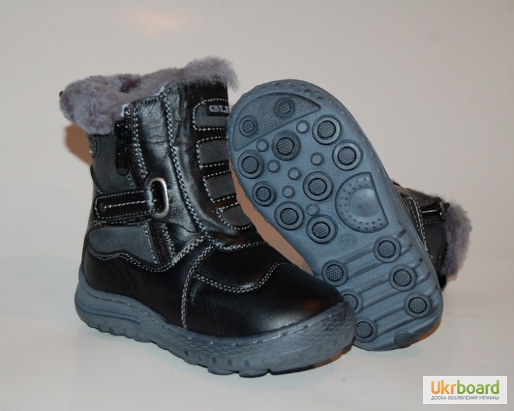 Фото 4. Зимняя обувь для мальчиков CBT.T арт.Т62-1 black с 22-24р