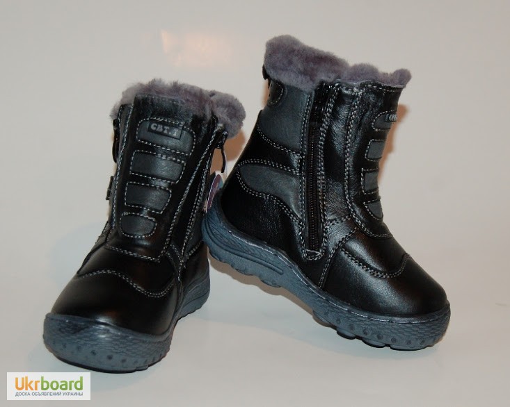 Фото 6. Зимняя обувь для мальчиков CBT.T арт.Т62-1 black с 22-24р