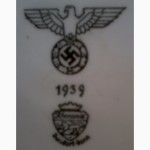 Тарелка немецкая (3-й Рейх) 1939 год