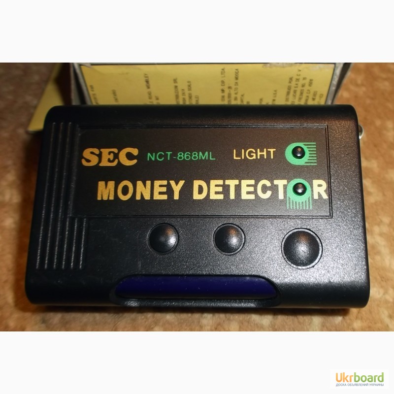 Фото 5. Денежный детектор Money detector SEC NCT-868ML