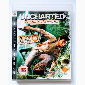 Uncharted Drake#039;s Fortune PS3 диск