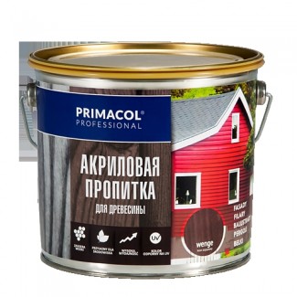 Акриловая пропитка для древесины - primacol PROFESSIONAL