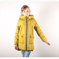Демисезонная куртка парка для девочки 122-146 р разные цвета
