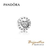PANDORA шарм-миниатюра для медальйона 797048CZ