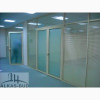 Алюминиевые конструкции, Окна, Двери от компании Alkas-Bud