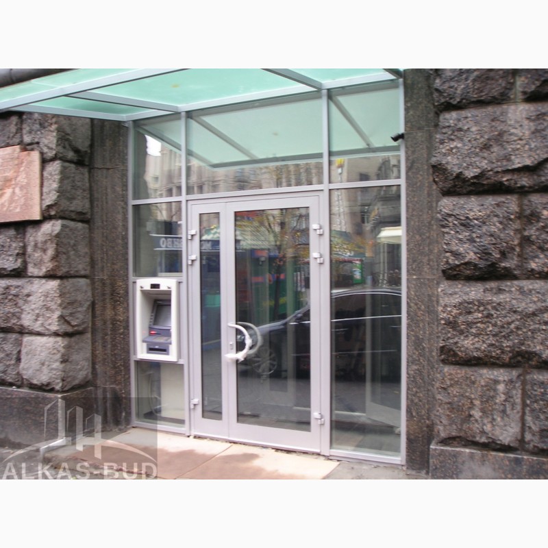 Фото 4. Алюминиевые конструкции, Окна, Двери от компании Alkas-Bud