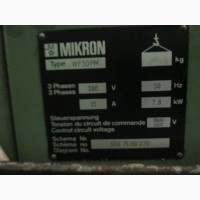 Фрезерный станок, марка Mikron WF3