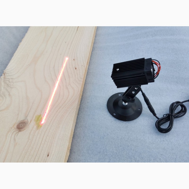 Фото 7. Лазер для станка 200мВт красный (лазерный имитатор пропила) - лазер линия
