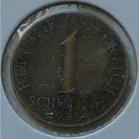 Австрия 1 шиллинг 1959 год
