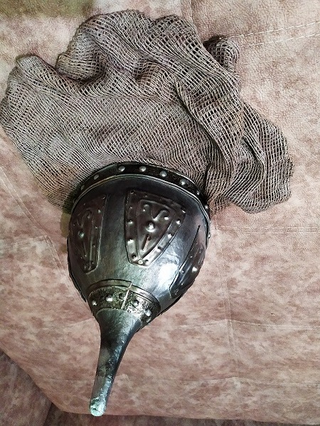 Фото 11. Славянский щит Ярило и шлем