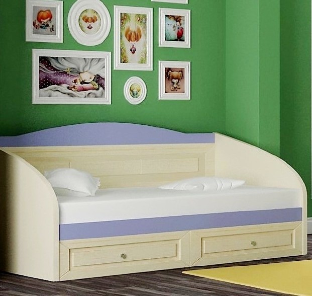 Фото 2. Диван-ліжко Адель з висувними ящиками