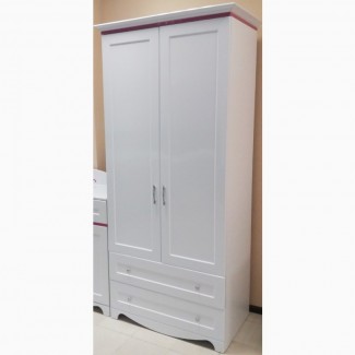 Шкаф для одежды Николь 2х дверный с ящиками