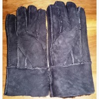 Зимние перчатки из дубленой кожи ISLE