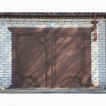 Ворота дворовые, гаражные, из профнастила Николаев