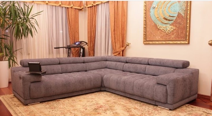 Фото 4. Прямий диван Беверлі із сенсорним механізмом