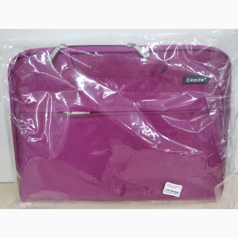 Фото 5. Сумка Kade Laptop Bag для ноутбука для ультрабука (размер 13-14, малиновая матерчатая ней