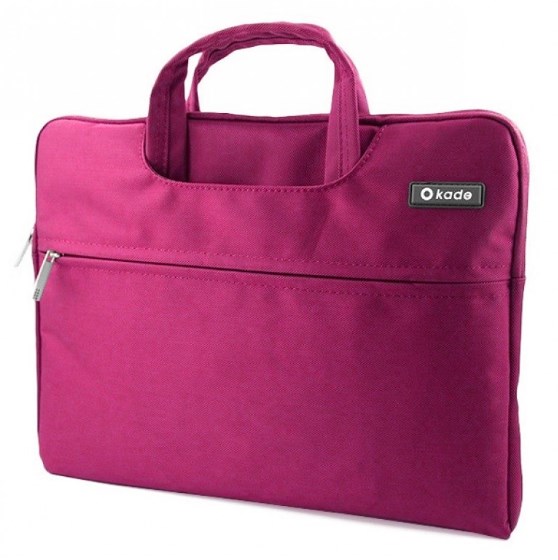 Фото 9. Сумка Kade Laptop Bag для ноутбука для ультрабука (размер 13-14, малиновая матерчатая ней