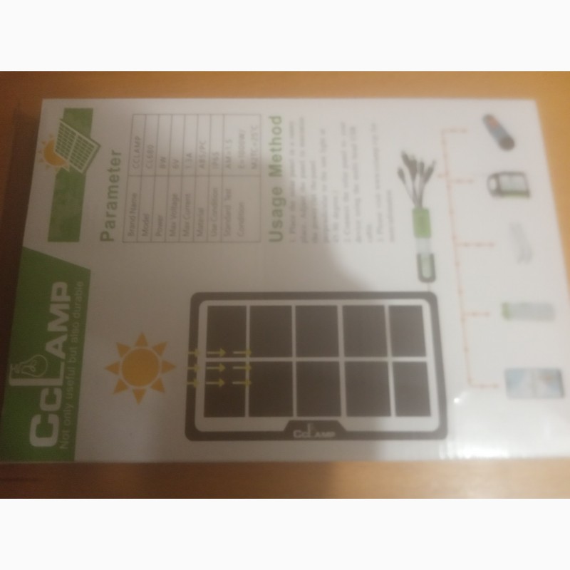 Фото 2. Солнечная панель 8 W, 15 W с юсб, солнечная батарея для телефона, планшета и т д м Оболонь