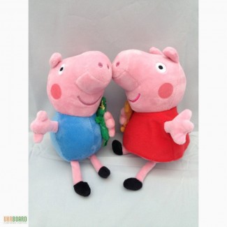 Свинка Пеппа с братиком Джорджем ,22 см, цена 230 грн