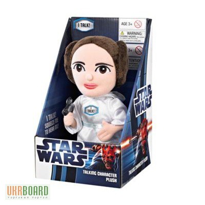 Фото 2. Продам мягкая говорящая игрушка Принцесса Лея Звездные войны Star Wars