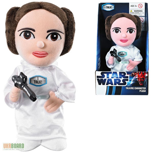 Фото 3. Продам мягкая говорящая игрушка Принцесса Лея Звездные войны Star Wars