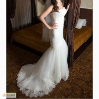 Продам нежное свадебное платье русалка