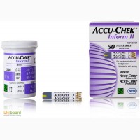 Тест-полоски Accu-Chek Inform II (Акку Чек Информ) для глюкометра Performa (Перформа/Нано)