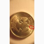Брак монеты России 2рубля - раскол штампа