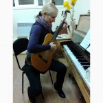 Уроки игры на гитаре, домре, фортепиано для детей и взрослых