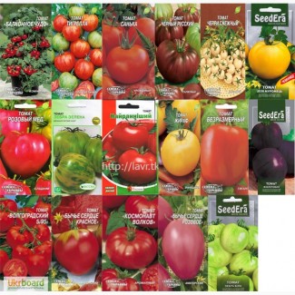 Семена овощей: Томаты (помидоры)
