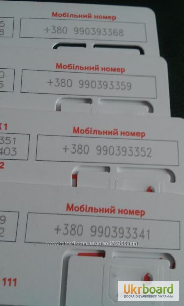 Фото 9. Стартовый пакет Тариф Vodafone Red M