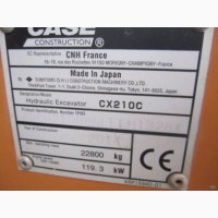Гусеничный экскаватор CASE CX 210 C