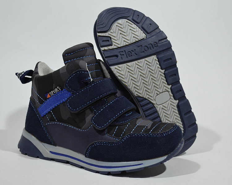 Фото 7. Демисезонные ботинки для мальчиков Солнце арт. PT81B blue с 27- 32 р