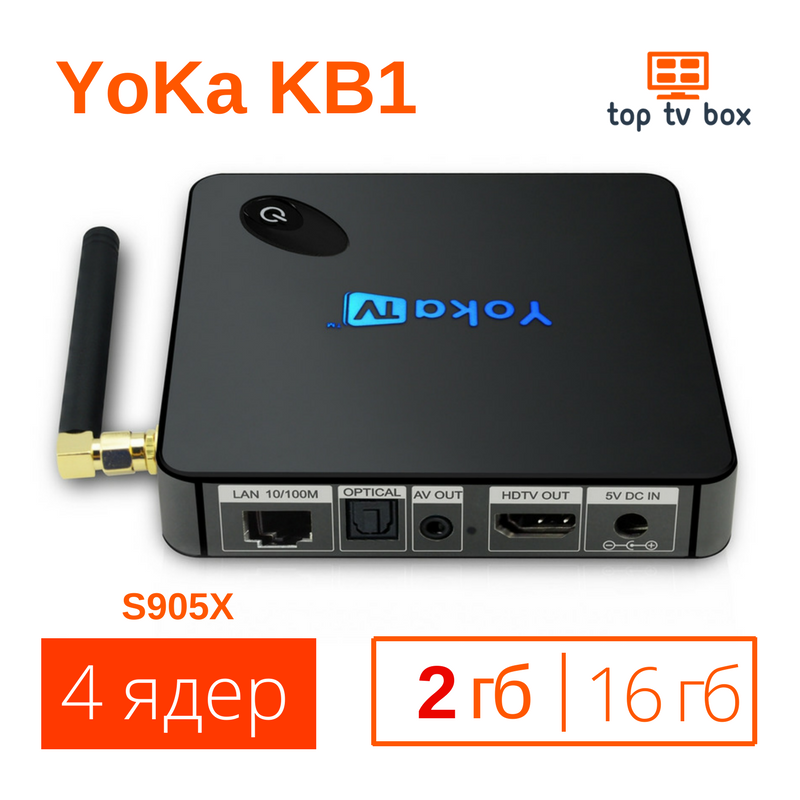 Фото 2. Купить KB1 2Gb YoKa Android 6 Smart Tv box приставка аналог X96 mini S905X 4K Цена