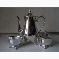 Посеребренный кофейный/чайный набор-International Silver CompanyUSA