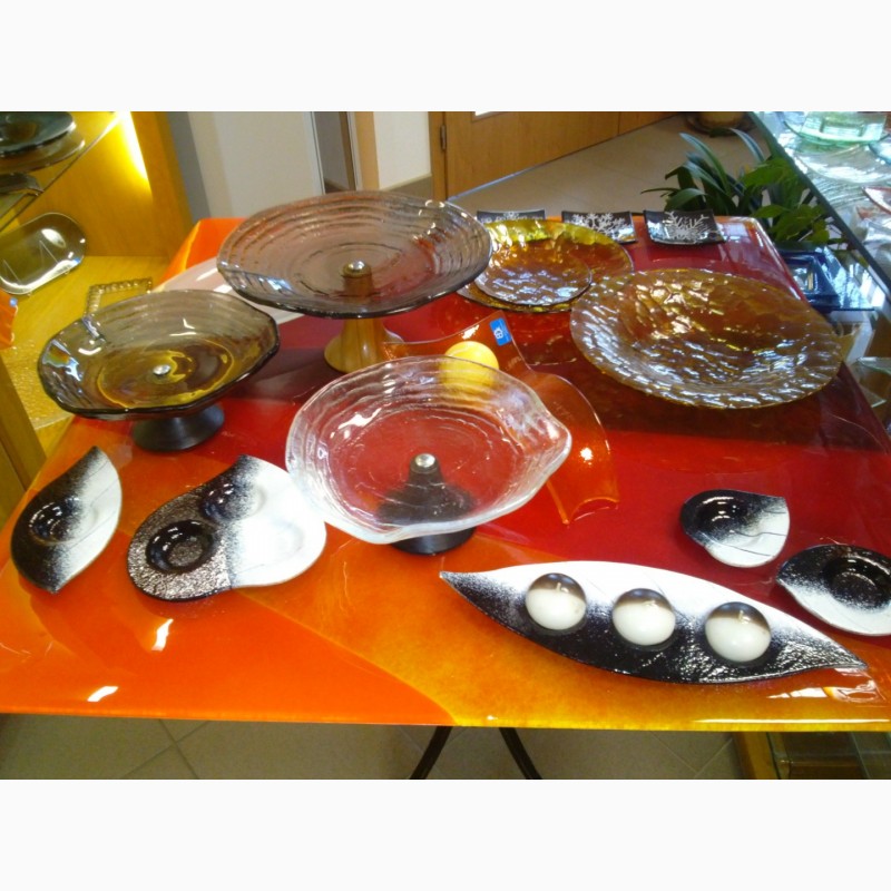 Фото 15. Цветная посуда для кафе. Чехия
