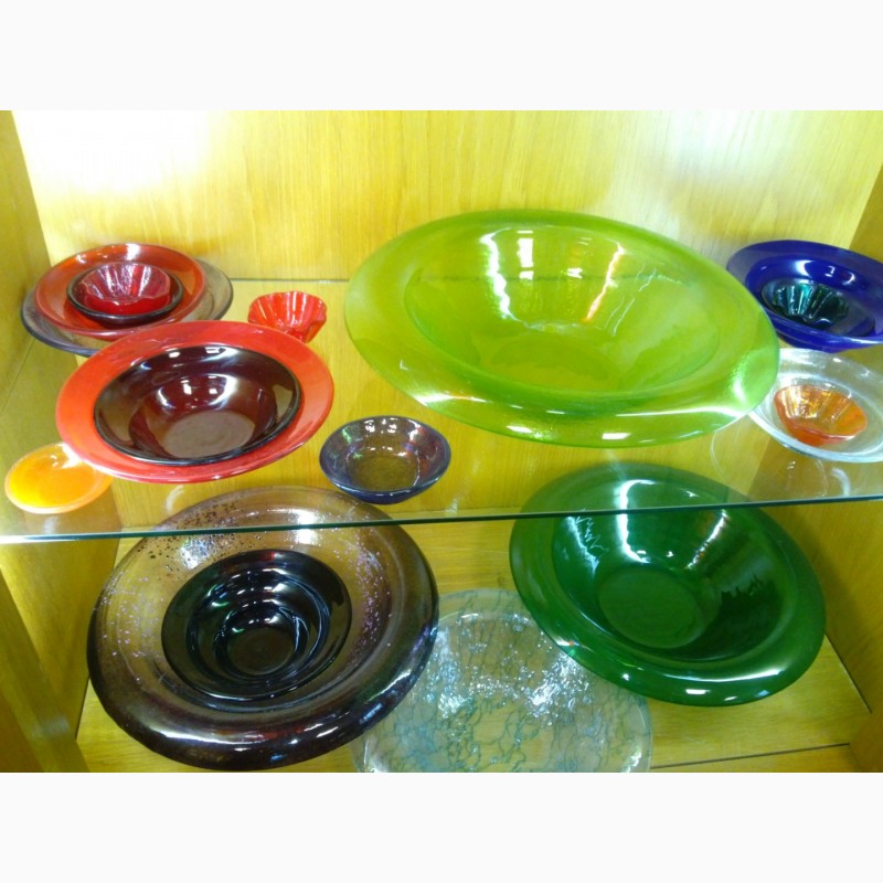 Фото 6. Цветная посуда для кафе. Чехия