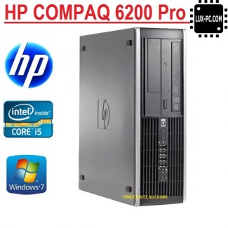 Системный блок HP Compaq 6200 / i5-2400 (3.1-3.4 ГГц) / RAM 4 / HDD 500 Гб