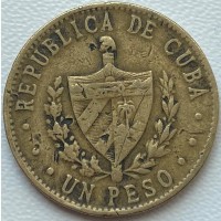 Куба 1 песо 1989 год ф4