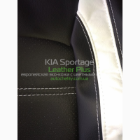 Авточехлы из экокожи для Kia Sportage III Корея