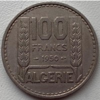 Алжир 100 франков 1950 год 504 СОСТОЯНИЕ