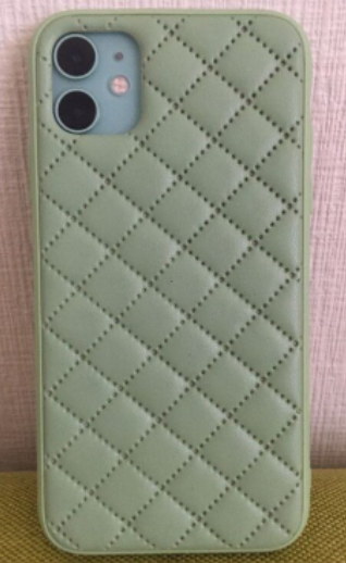Фото 4. Чехол iPhone 11 Pro матрасик Quilted Leather качественный заменитель кожи Противоударный