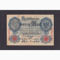 20 марок 1914г. P 9419254. Германия