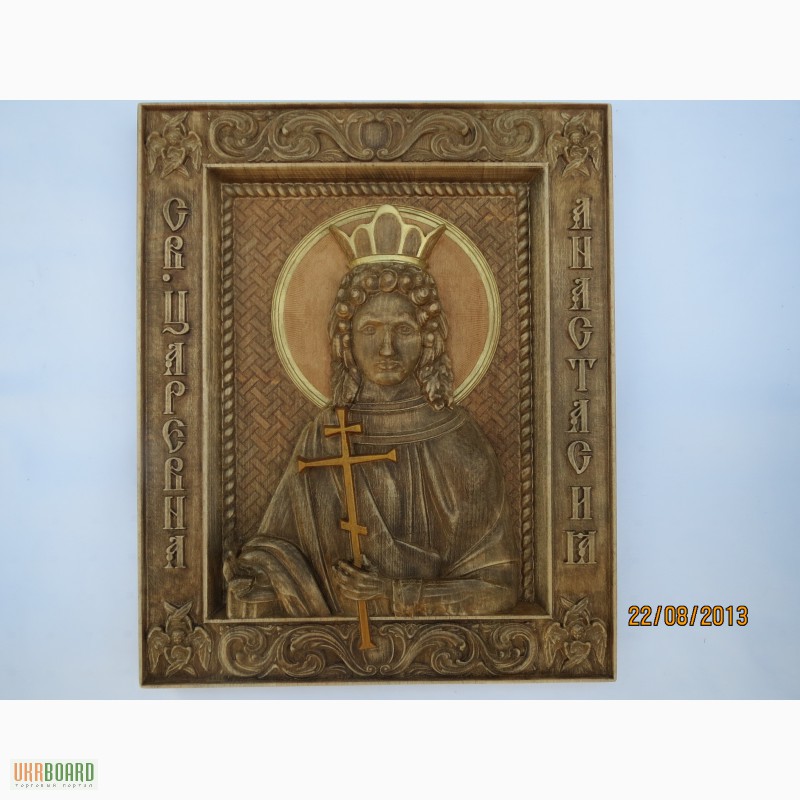 Фото 2. Продам икону Царица Анастасия